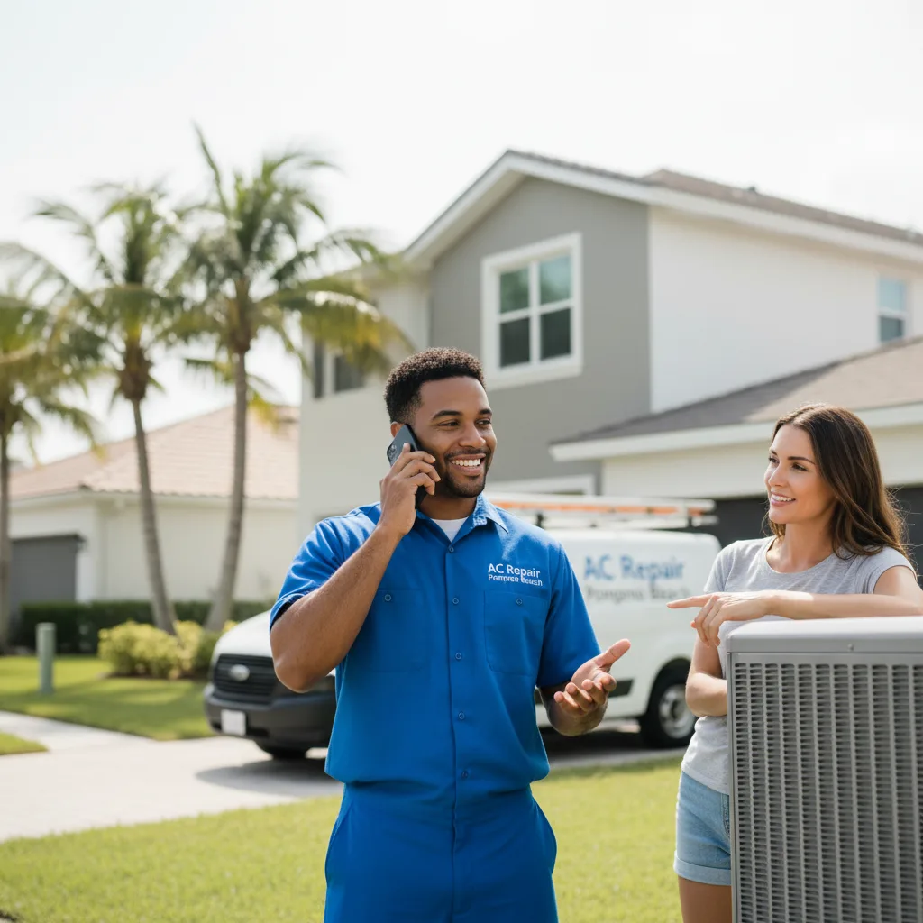 AC Repair Pompano Beach customer support in Lemoyne